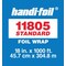 Hfa HFA Standard 18" x 1000 Ft. Foil Roll 11805 - alternate 2